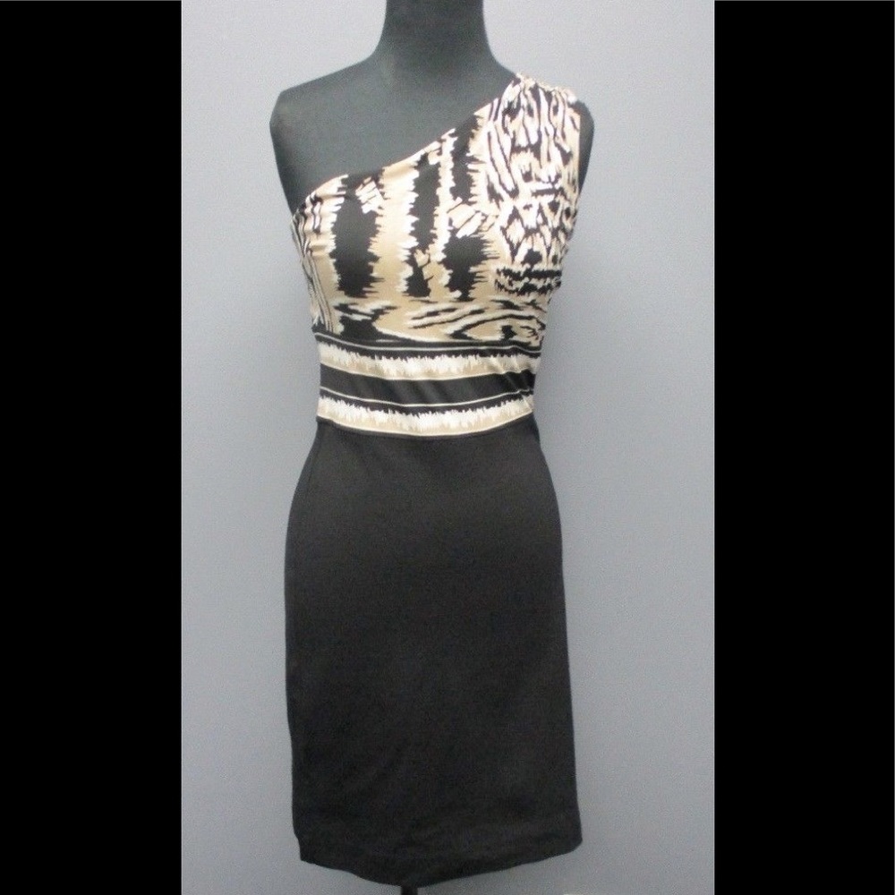 🆕 BCBG Maxazria One Shoulder  Dress NWOT